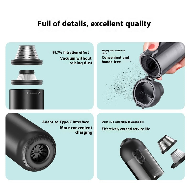 Wireless Cleaner Dual Use In Car And Home Portable Dust Blower