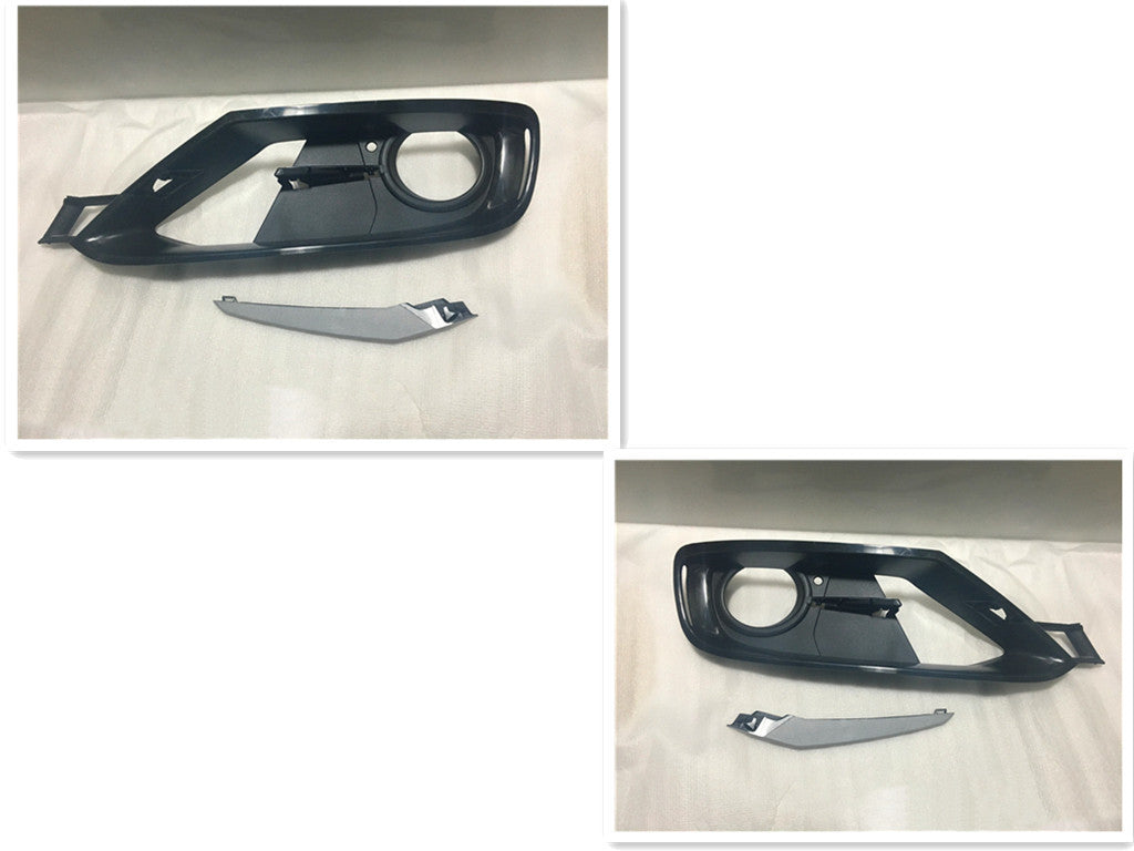 Front Bumper Fog Lamp Cover Trim Strip Ventilation Grille