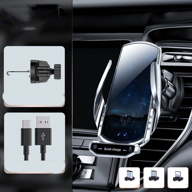 Car Wireless Charger, Mobile Phone Holder, Auto Sensor