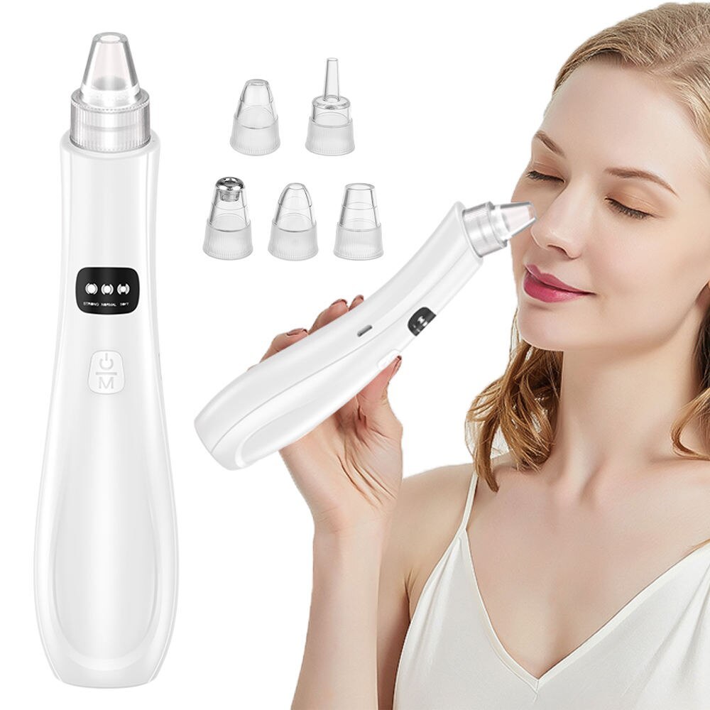 Fast Drop Shipping 3 Suction Mode Face Cleansing Beauty Machine Dead Skin Remover Face Vacuum Blackhead Removal Skin