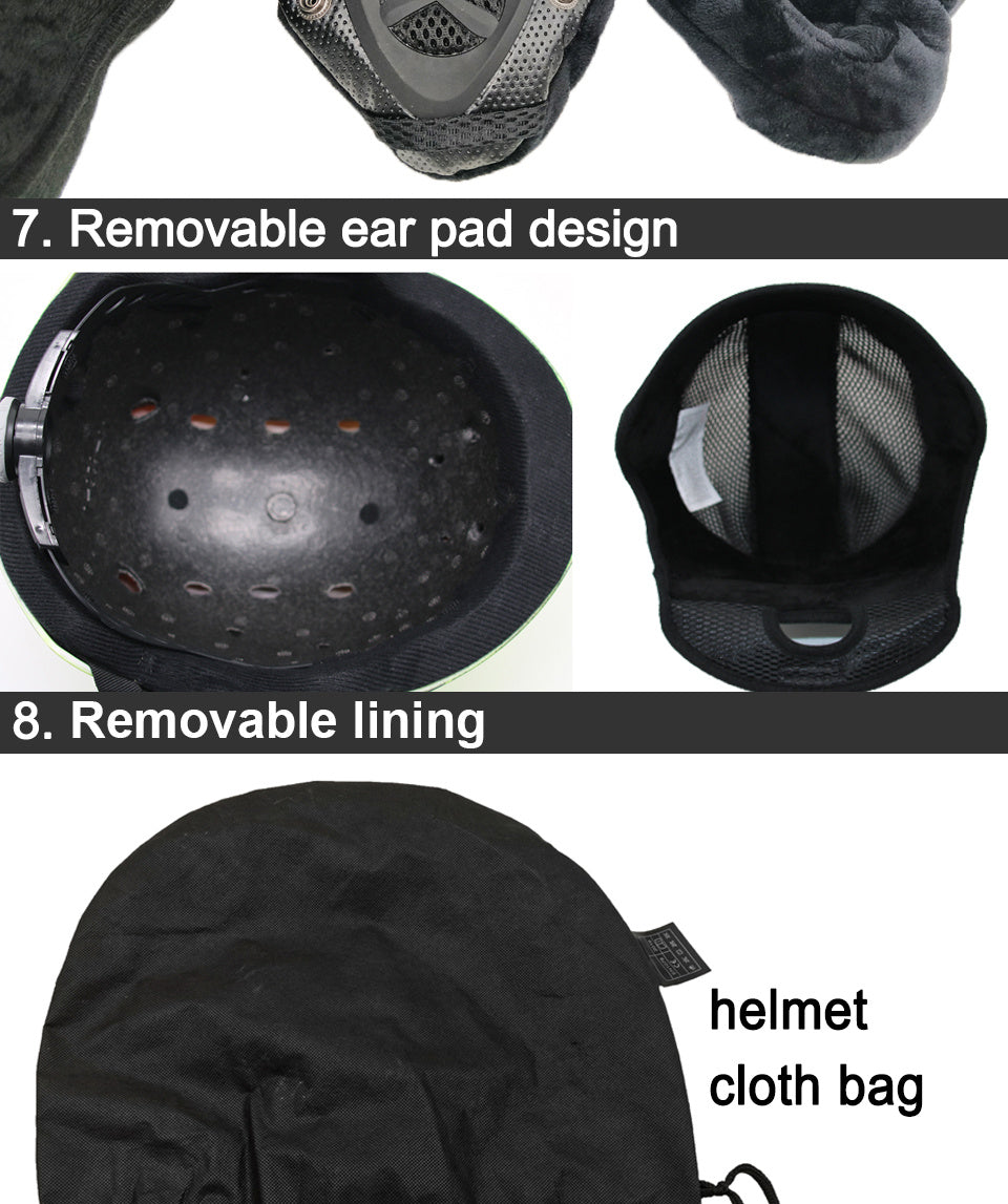Men's And Women's Warm And Anti-collision Snow Helmets
