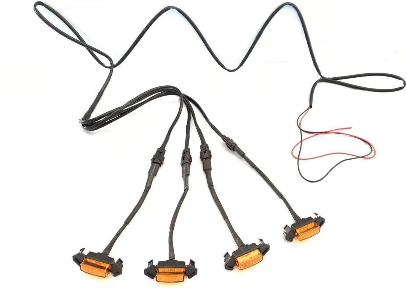 LED Grille Amber Lights Fit For Tacoma Grille 2005-2011 Yellow