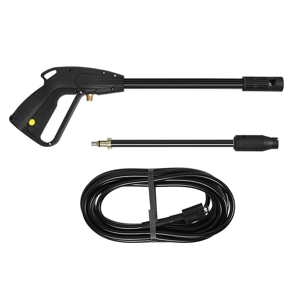 High Pressure Power Washer Spray Gun Jet Lance Trigger Wash Wand & 8M Hose Kit