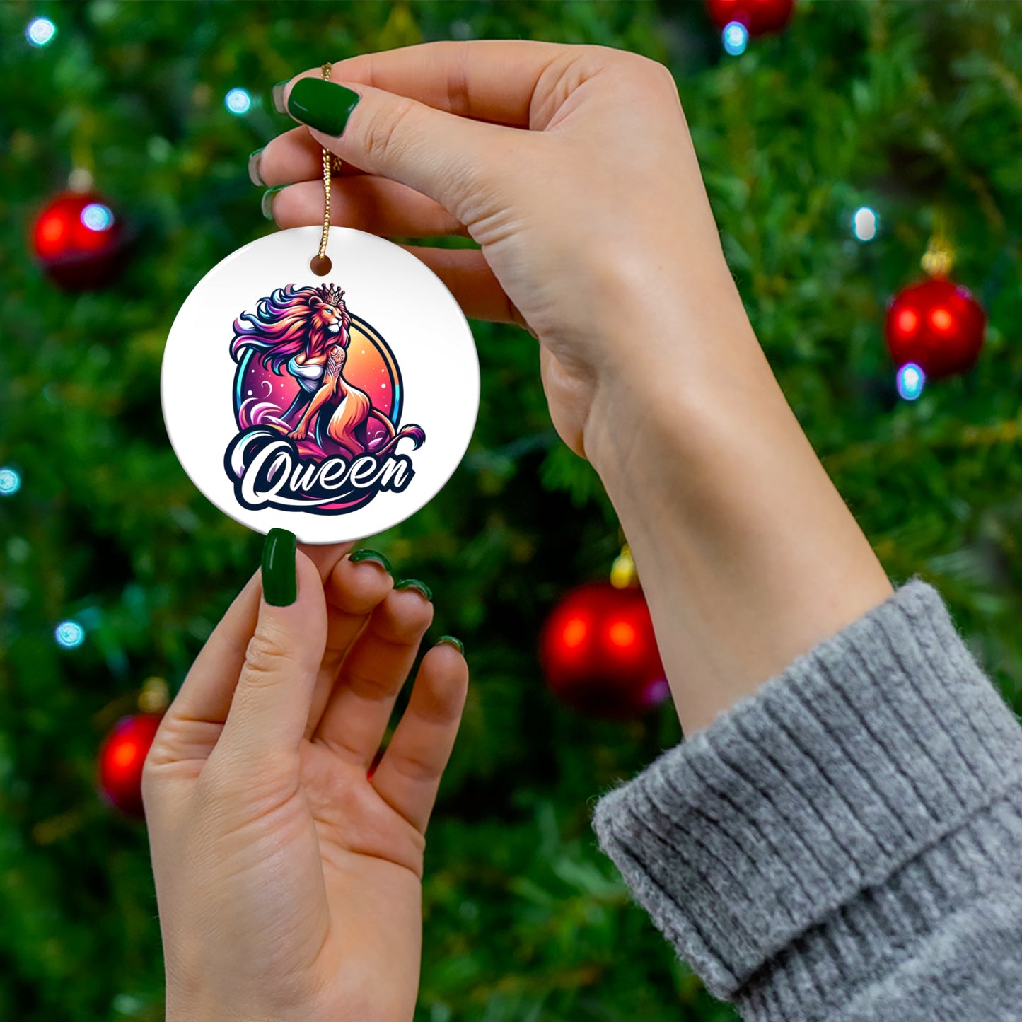 Ornement en céramique, 4 formes