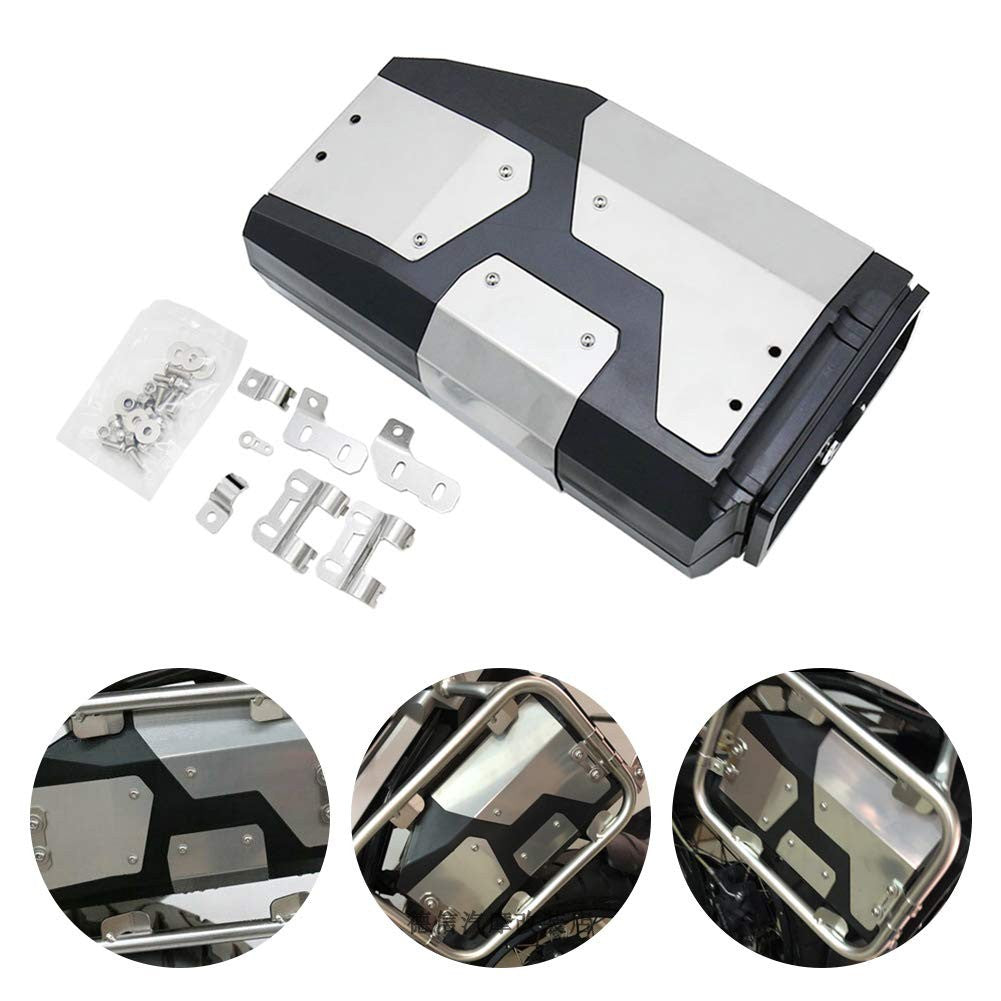 Motorcycle Non-destructive Installation Of Stainless Steel Trunk