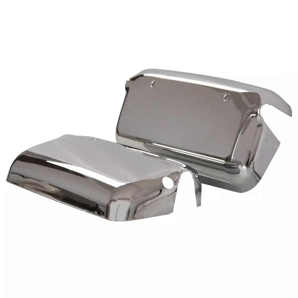LEAVAN 2PCS Chrome Plated Rearview Mirror Cover Suitable For 2005-2017 Freightliner Century&Columbia - Driver's And Passenger's Sides