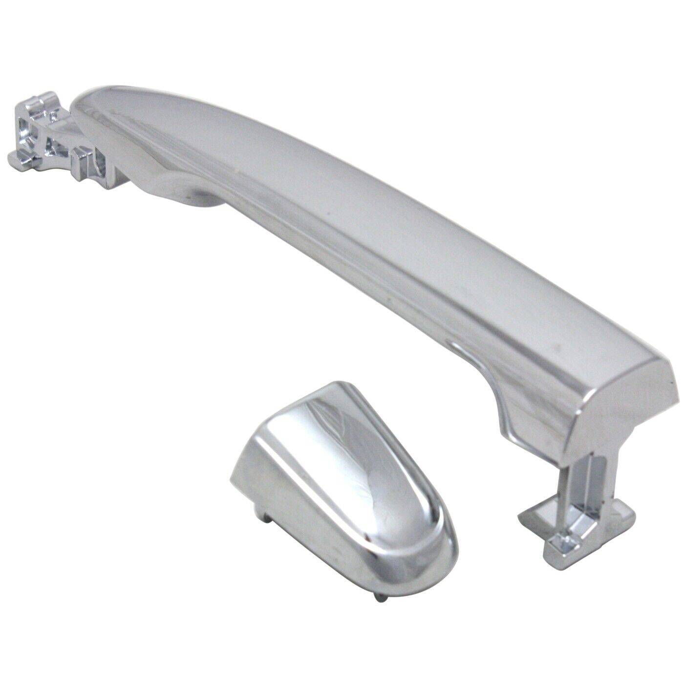 Exterior Door Handle For 2007-2011 Toyota Camry Chrome Rear Left Or Right Side