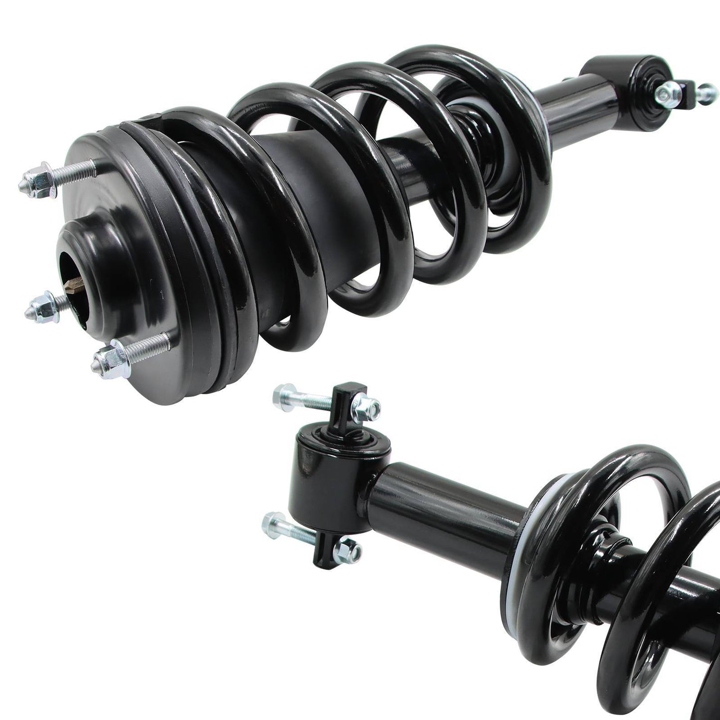 Front Struts W Coil Spring For Chevy GMC Silverado Sierra 1500 Tahoe Avalanche
