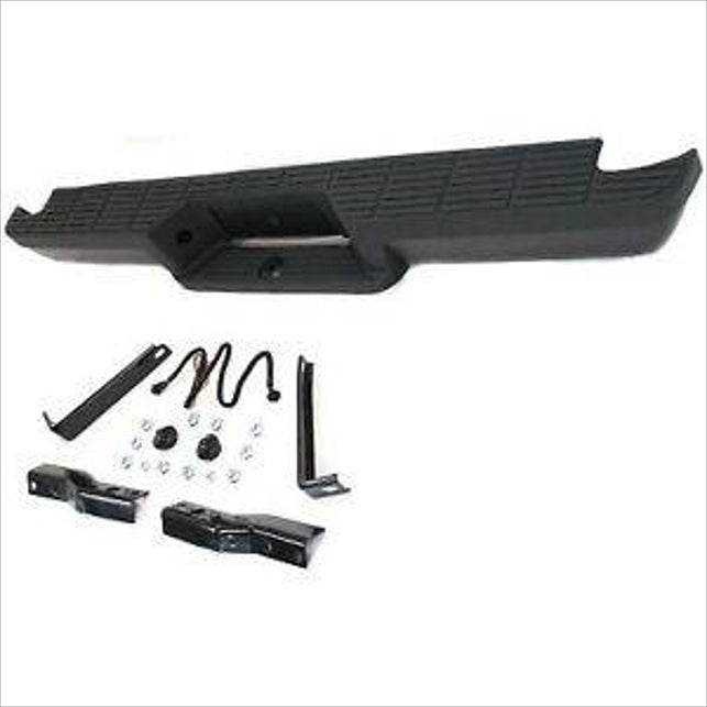 Step Bumper For 1993-2011 Ford Ranger Rear Powdercoat Black Fleetside Styleside