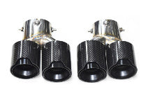 Car Modification Stainless Steel Carbon Fiber Exhaust Pipe