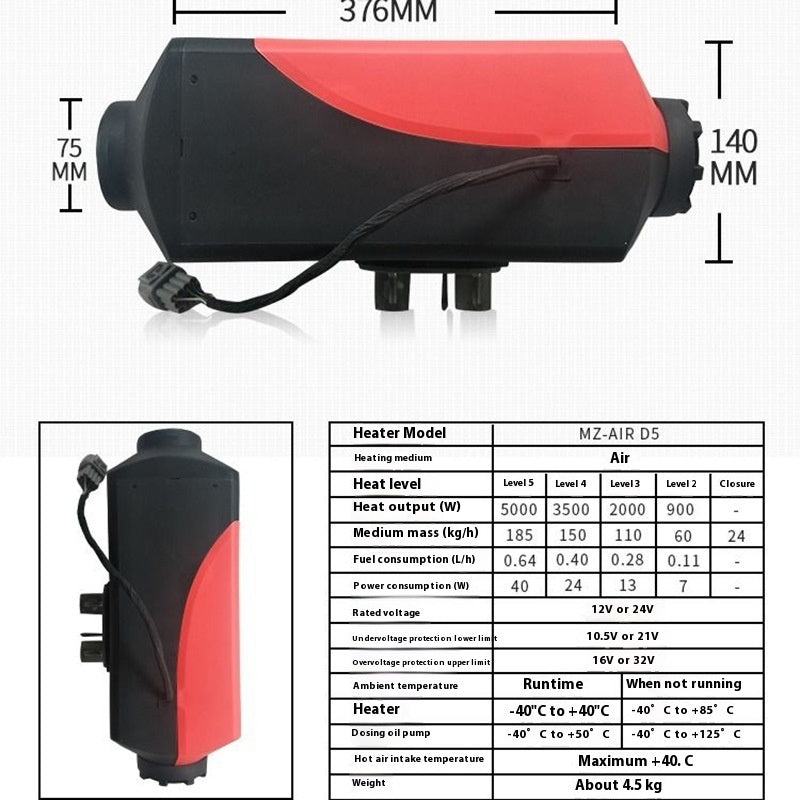Parking Air Heating All-in-one Machine