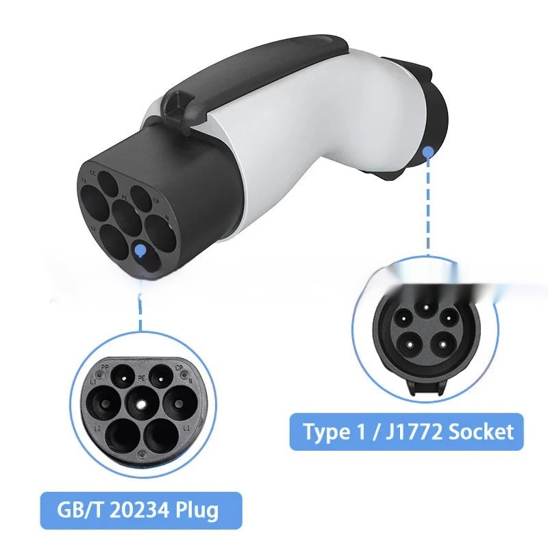 J1772 To GB T Charging Gun Converter AC