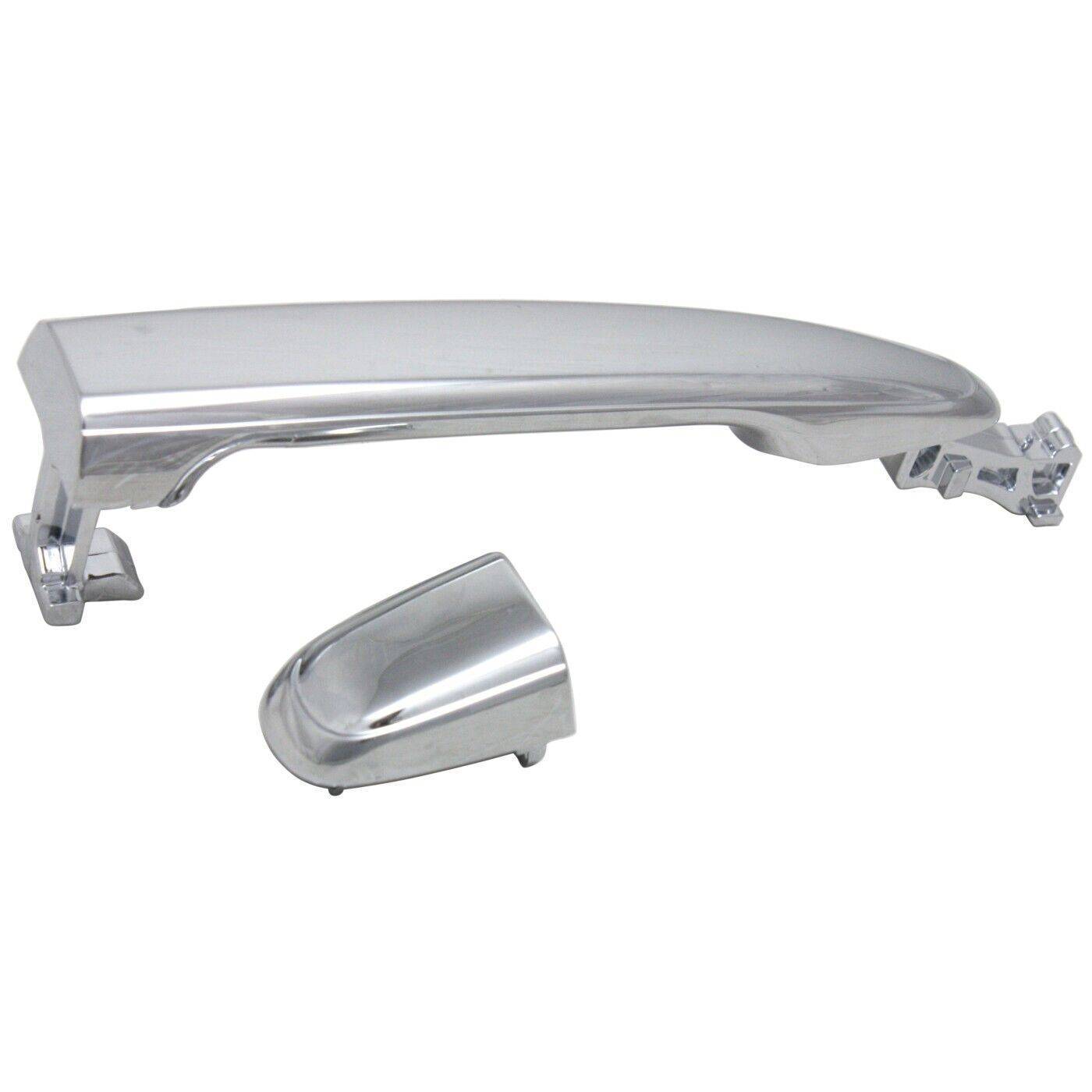 Exterior Door Handle For 2007-2011 Toyota Camry Chrome Rear Left Or Right Side