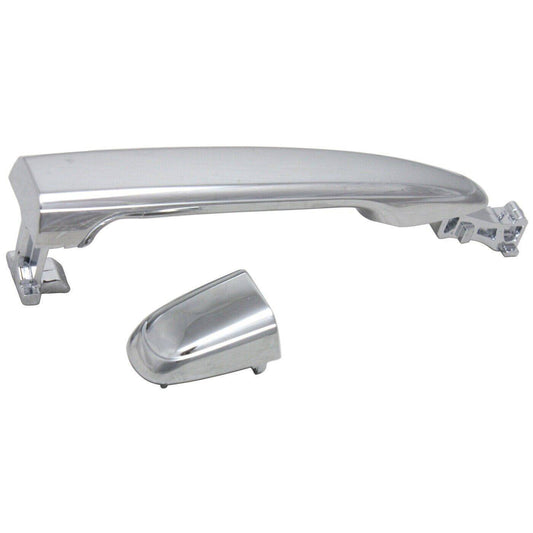 Exterior Door Handle For 2007-2011 Toyota Camry Chrome Rear Left Or Right Side