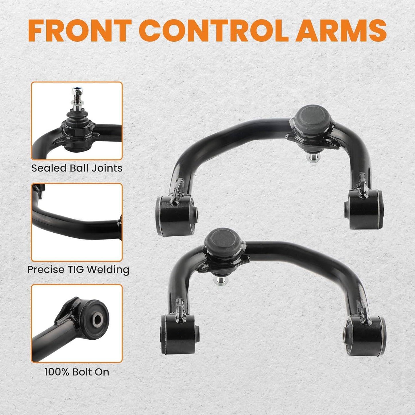Upper Control Arm Suspension Kit 0-2 Lift For Ford F150 2004-2020 Vehicles