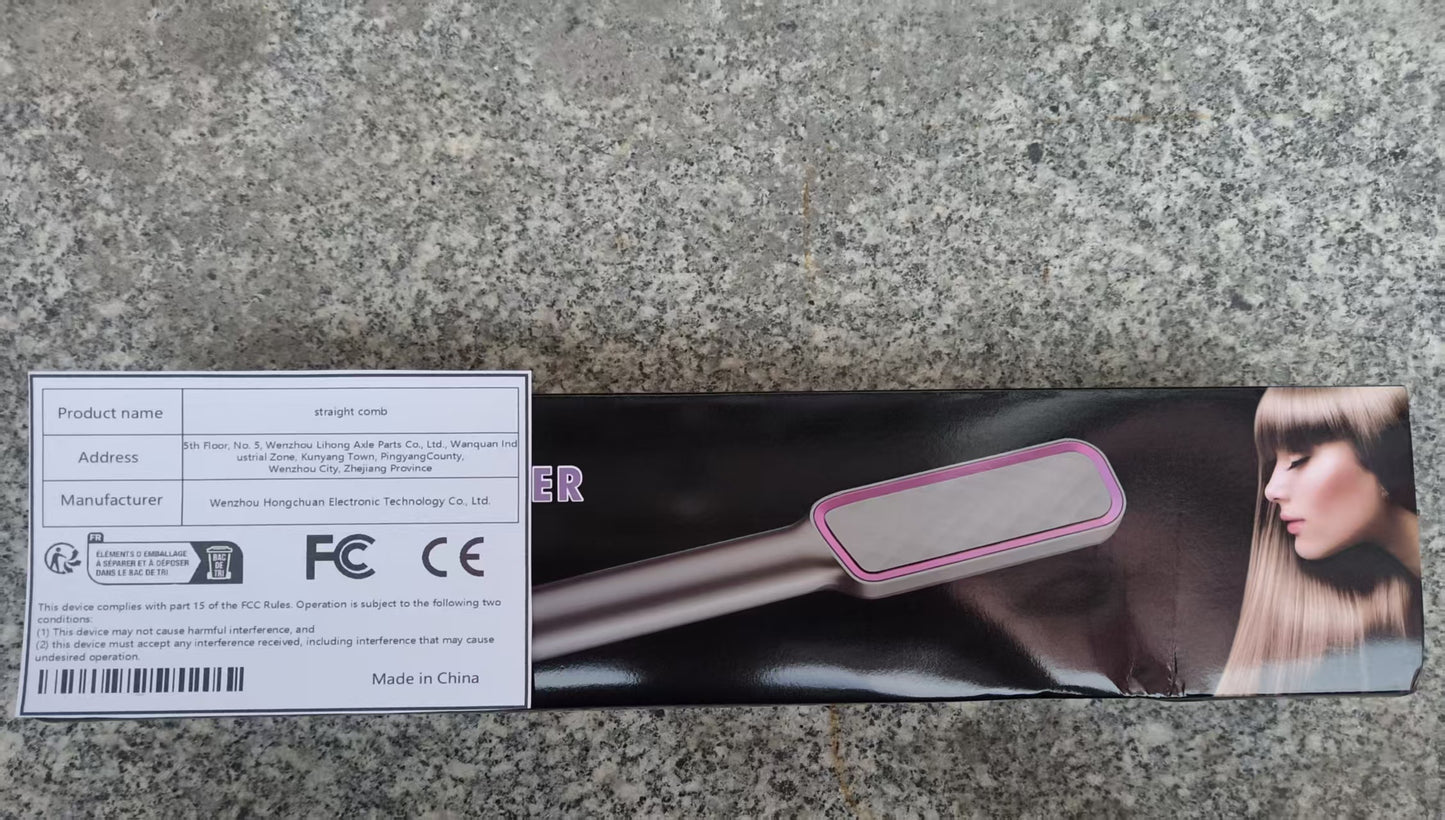 Negative Ion Straightener Comb