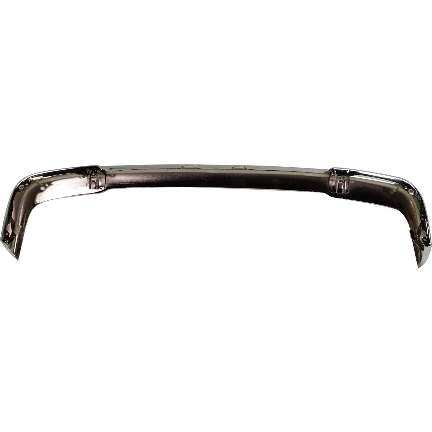 Front Bumper For 1989-1995 Pickup Chrome Steel 2WD