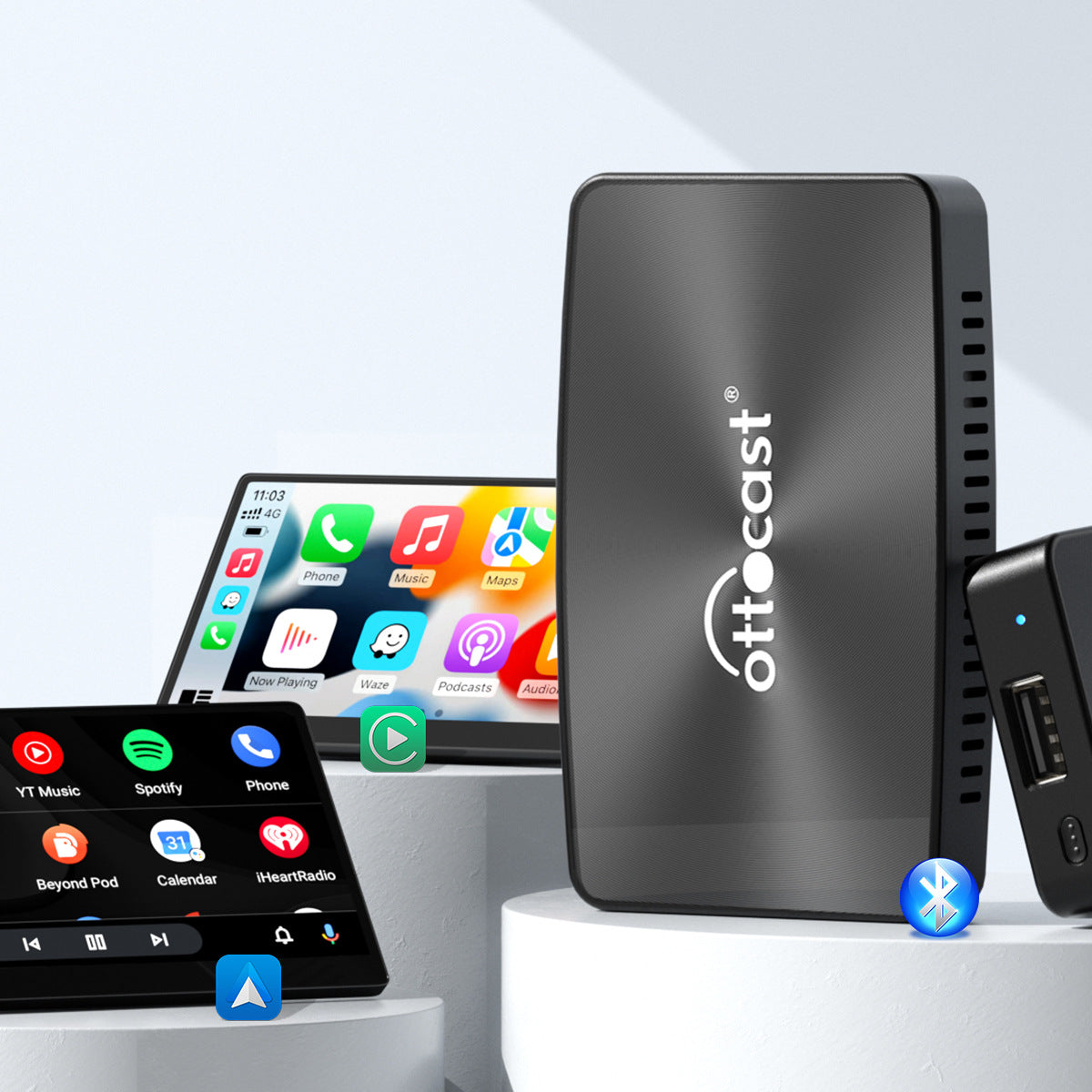 Car Wired Carplay To Android Intelligent Vehicle Navigation