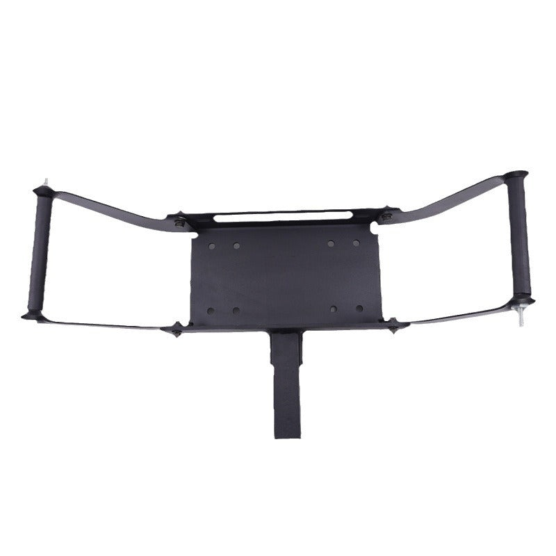 External Vehicle-mounted Square Mouth Portable Quick Plug Self-rescue Winch Bracket