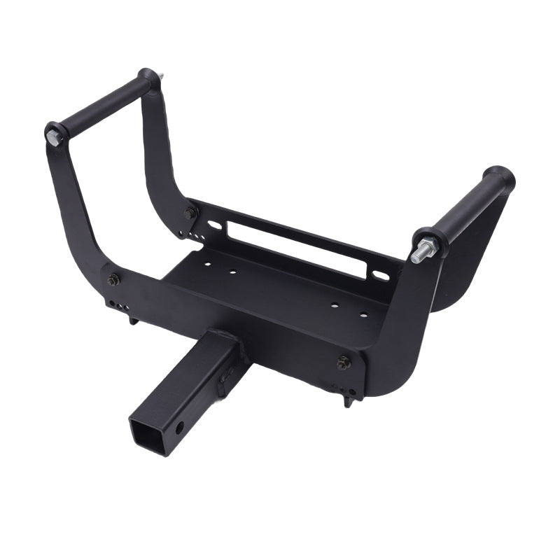 External Vehicle-mounted Square Mouth Portable Quick Plug Self-rescue Winch Bracket