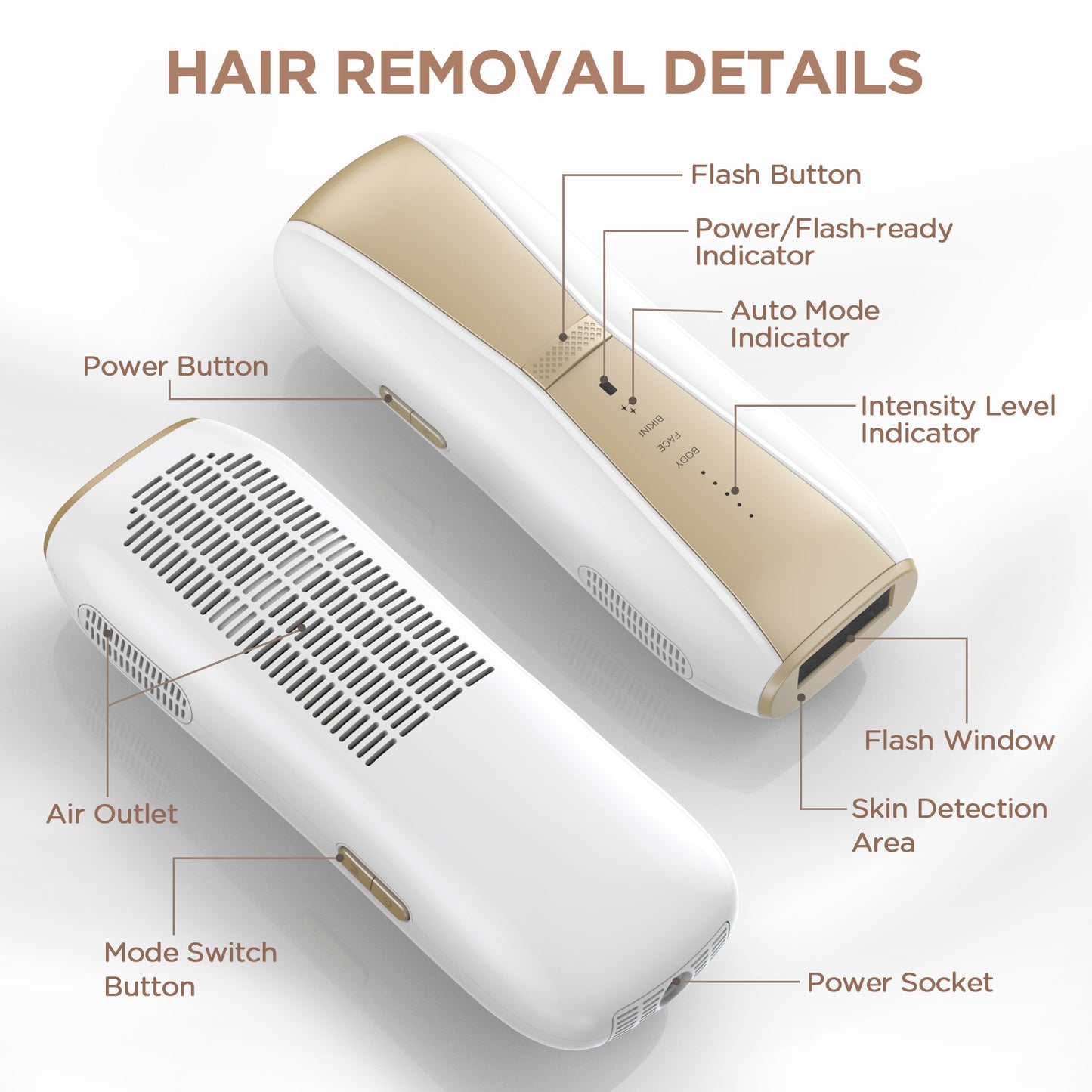 IPL Hair Removal Device-D-T018