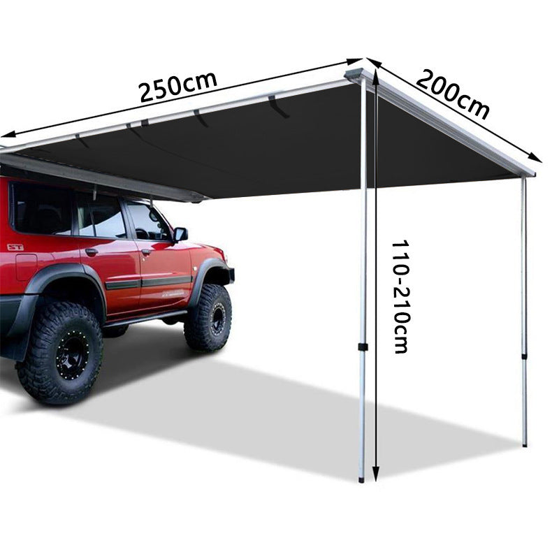 Car Sunshade Rainproof Camping Equipment Black Glue Outdoor