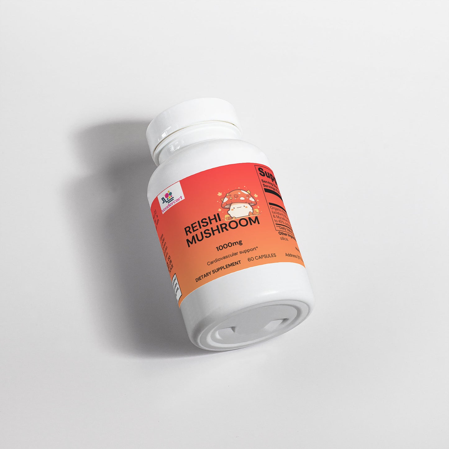 Premium Reishi Mushroom Immune Support, Stress Relief, And Overall Wellness