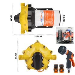 70PSI Deck Washdown  Kit For Boat Caravan Yacht Wash  12V 5GPM