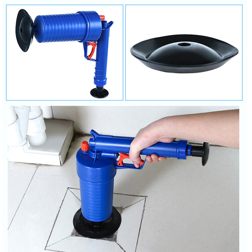 4in1 Toilet Plunger Drain Buster Vacuum Plunger Drain Unblocker For Sink&Toilet
