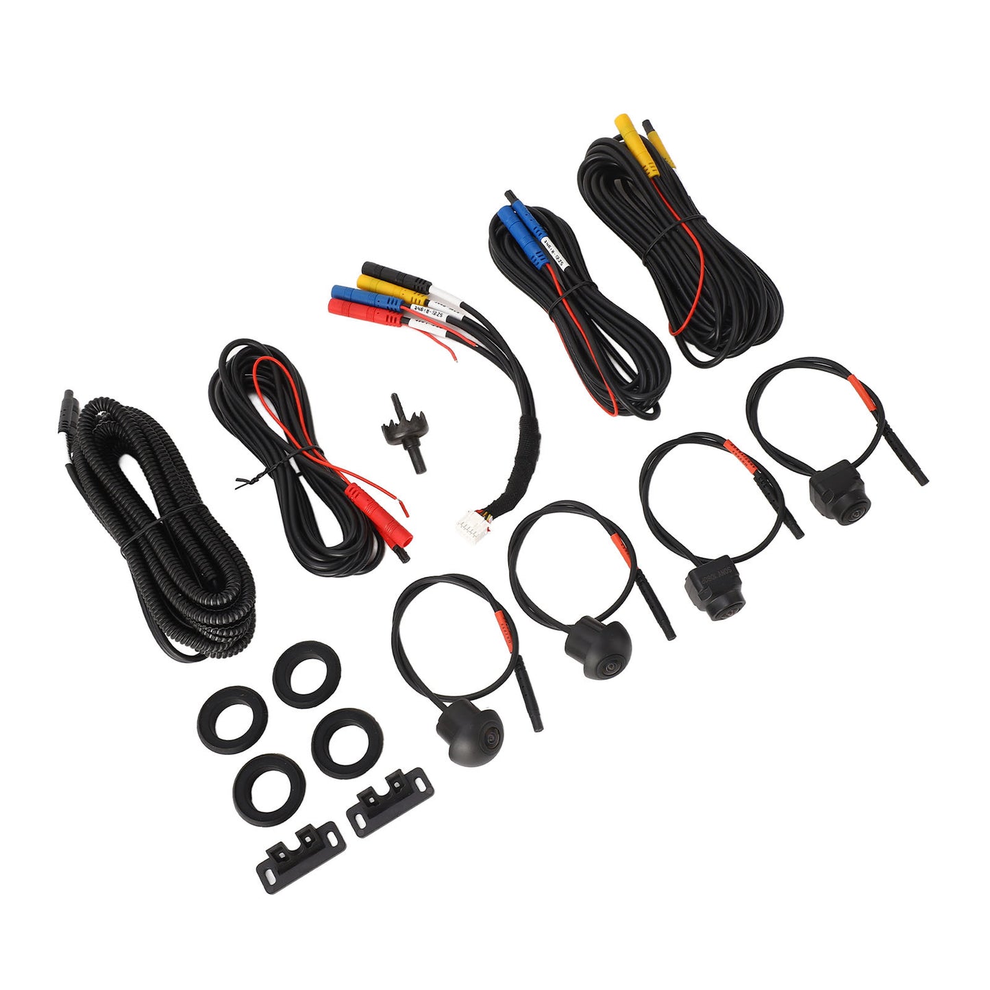 360 Car Camera Right Left Front Rear Panoramic Surround View AHD IP68 Waterproof for Android Auto Radio Night Vision 7 1080P