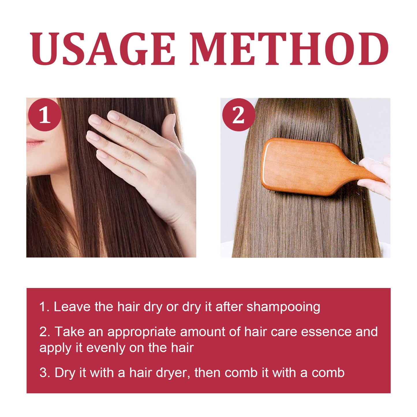 EELHOE Conditioning Serum Hair Repairing Moisturizing Fluffy Hair Leave-In Conditioning