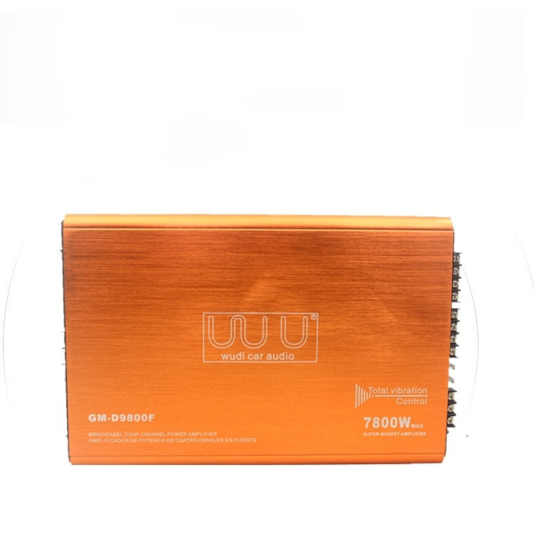 Car Four-way Power Amplifier 4-channel High-power Audio