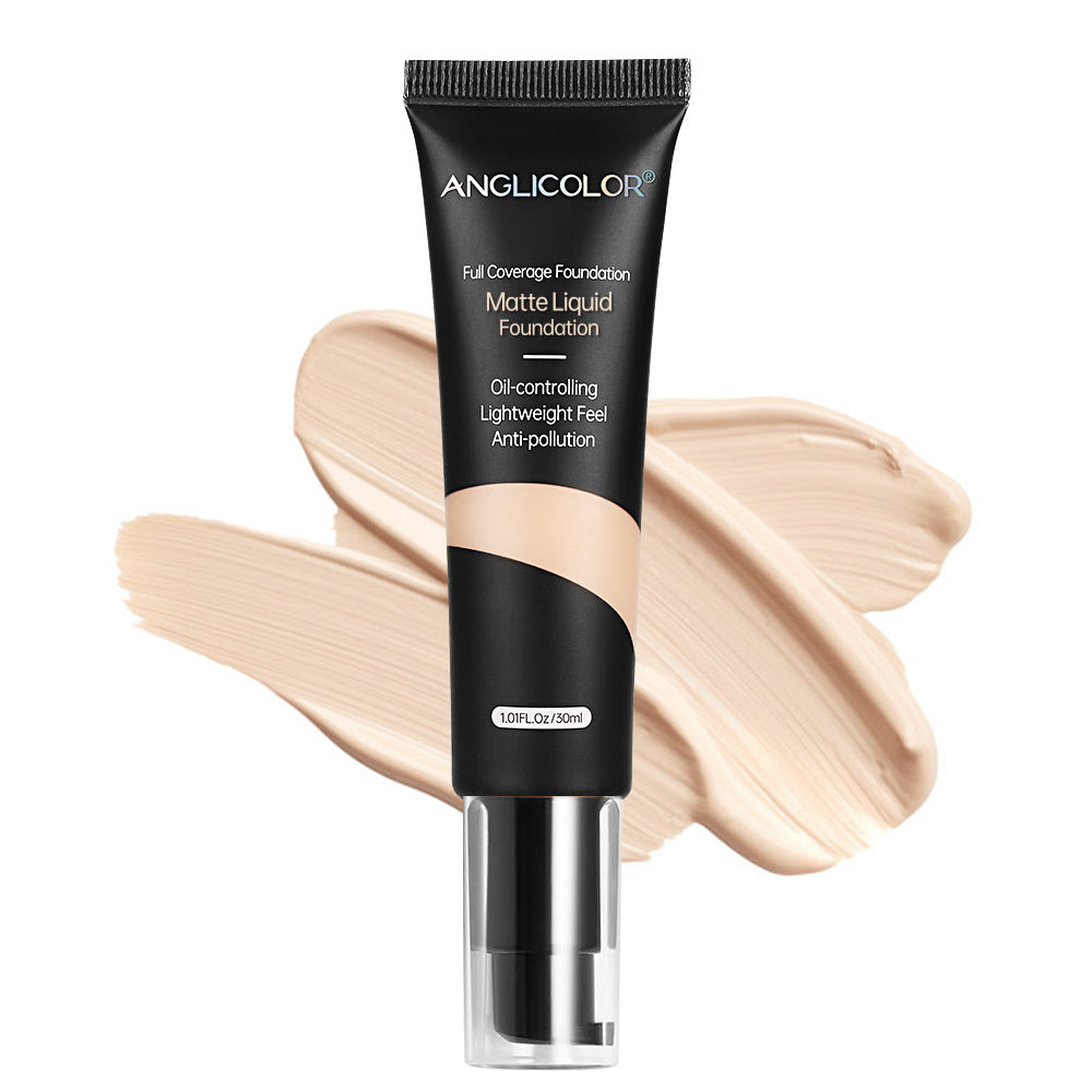 Flawless Finish Foundation, Improves Uneven Skin Tone, Lightweight, Medium Coverage & Semi-Matte, Vegan & Cruelty-Free