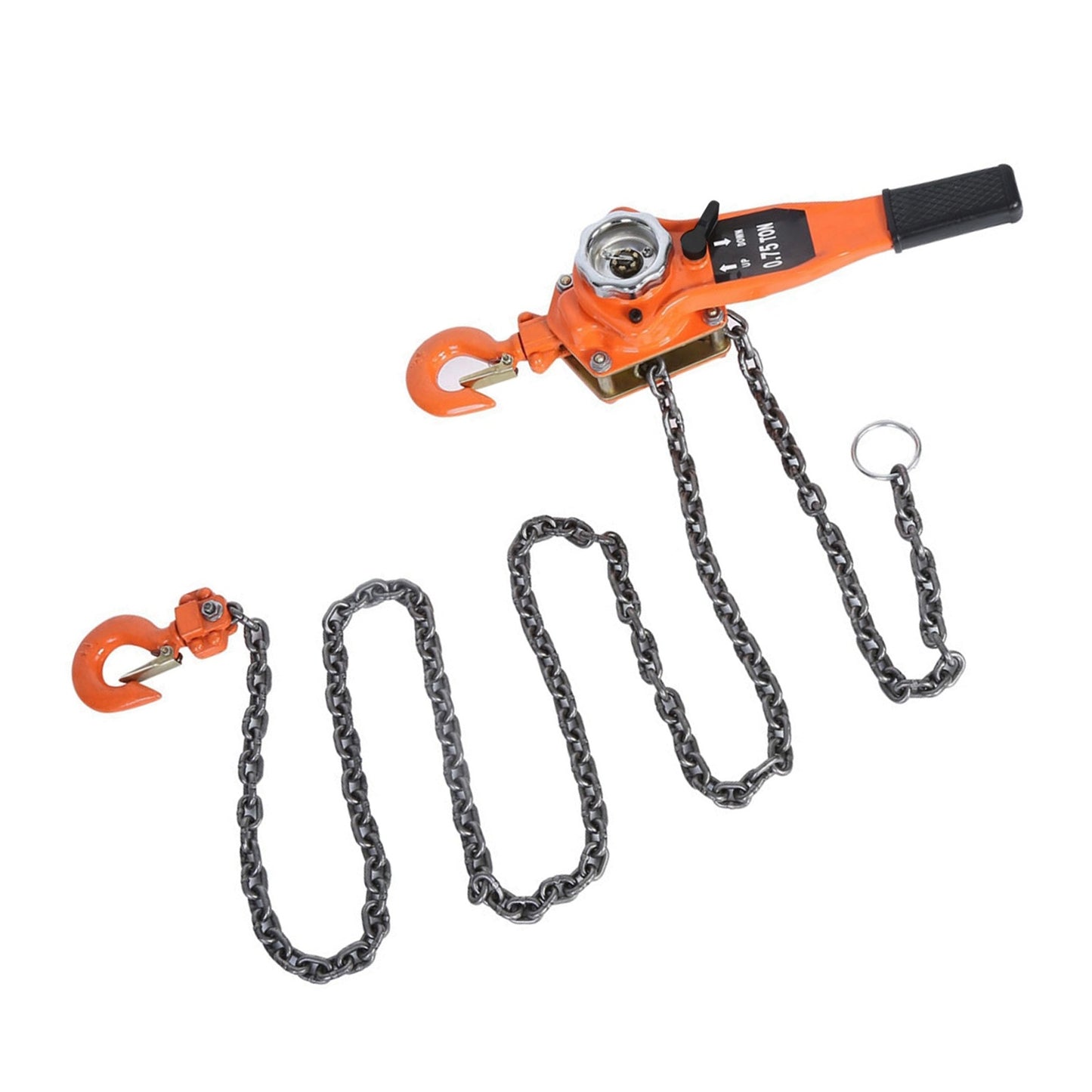 0.75t Orange Color Chain Block Hoist Ratchet Hoist Ratchet Lever Pulley Lifting 3meters