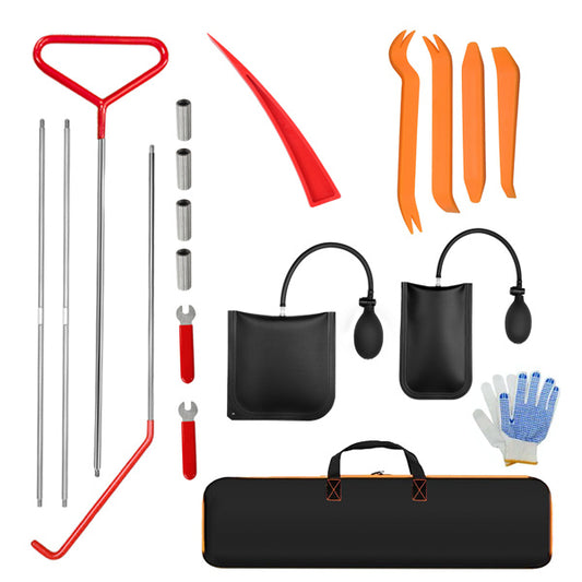 1 Pack 66 Inch Garage Door Puller, Long Reach Tool Outdoor Steel Wheel Puller Fifth Push Puller