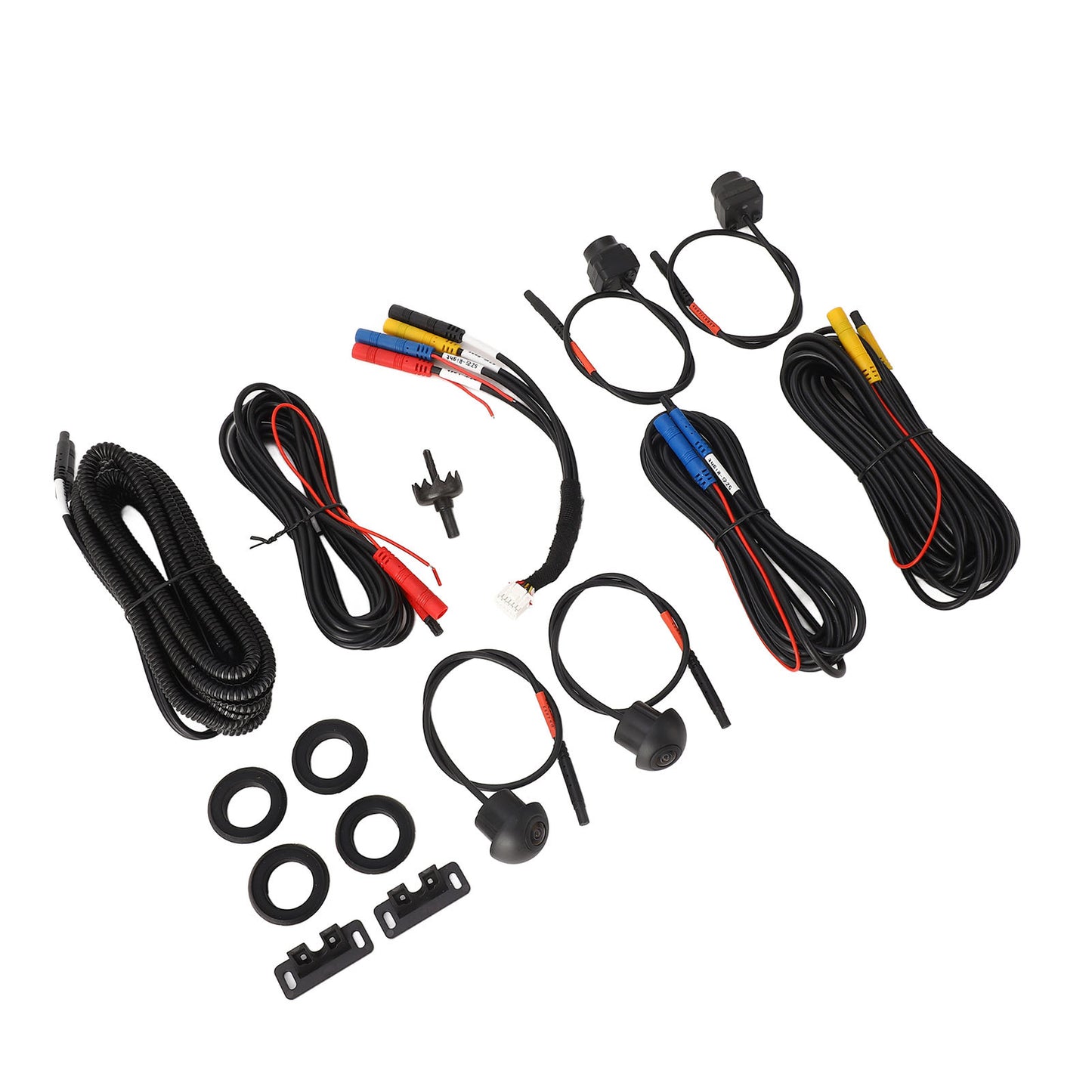 360 Car Camera Right Left Front Rear Panoramic Surround View AHD IP68 Waterproof for Android Auto Radio Night Vision 7 1080P