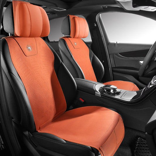 Housse de siège auto ultra fine en cuir sur mesure