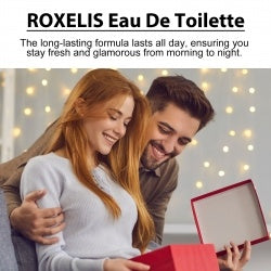 Roxelis Men's Eau De Toilette Spray Lasting Fragrance Fresh Natural Elegant Release Charm Dating Atmosphere Niche Perfume