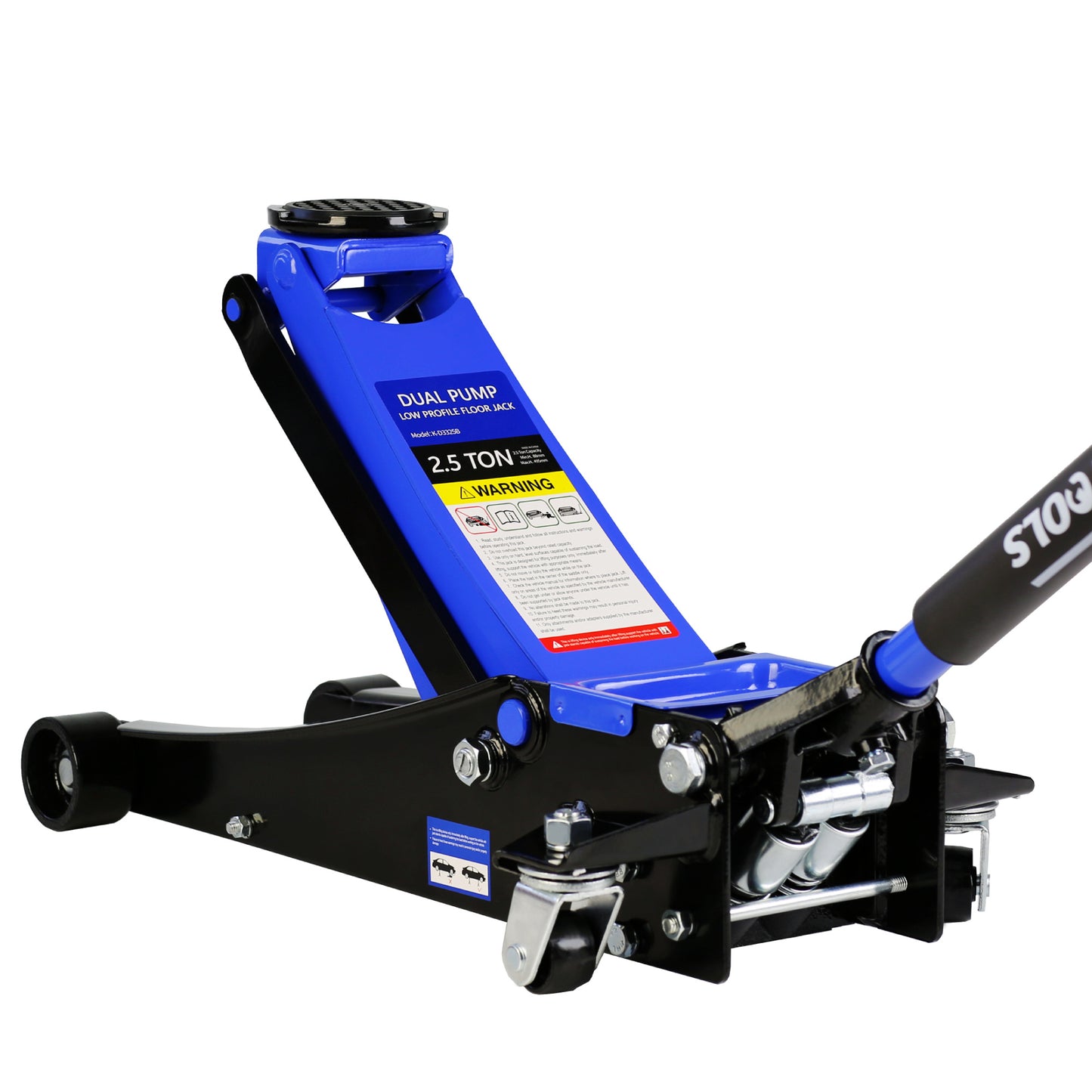 2.5 Ton Low Profile Floor Jack Hydraulic Floor Jack Lifting Range 3.5 Inch-19.5 Inch Unusable Platform - Weifel-Temu