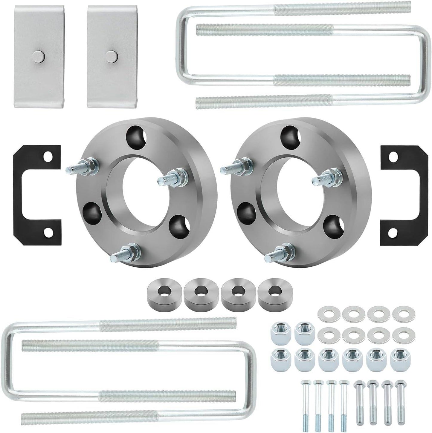 Rear Lift Kit W Diff Drop Spacers For Chevy Silverado GMC Sierra