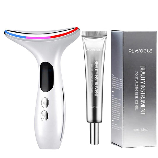 Customized Liquid Crystal Neck Device - White And Gel