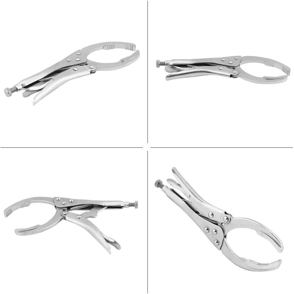 Oil Filter Adjustable Wrench Pliers Hand Removal Tool 50mm-110mm Car Motorcycle