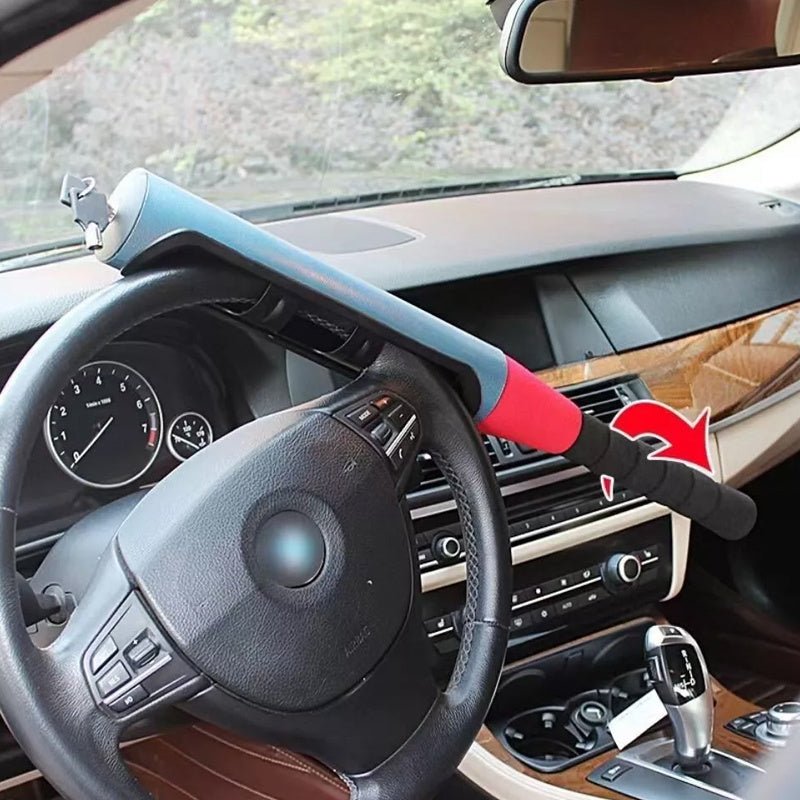 Heavy Duty Steering Wheel Lock Baseball Bat Anti Theft Car Van Vehicle Security