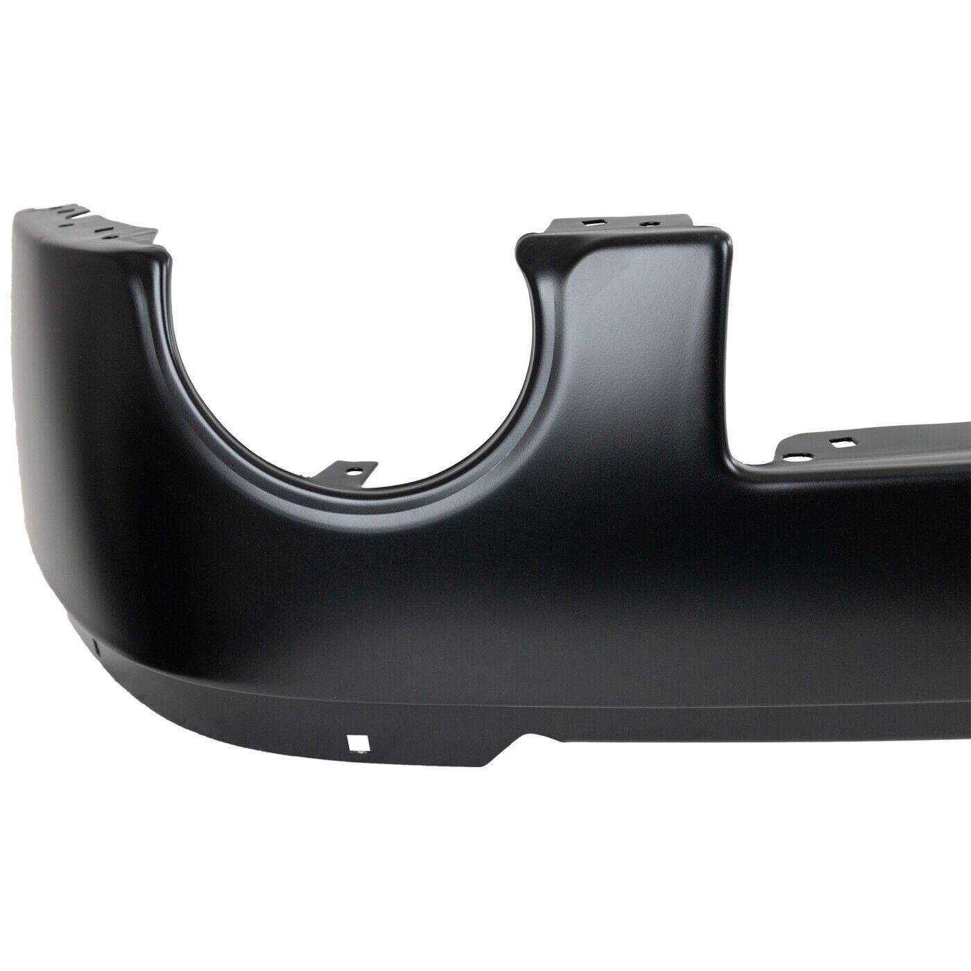 Front Bumper For 2007-2013 GMC Sierra 1500 Powder Coated Black Steel
