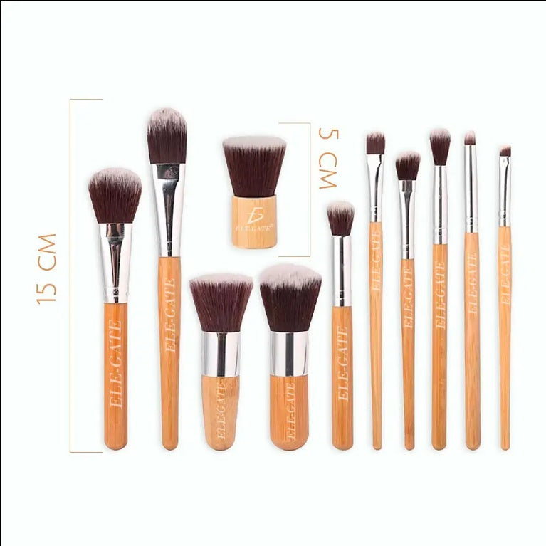 Organic And Eco-Friendly Makeup Brushes - High Quality Professional Kit