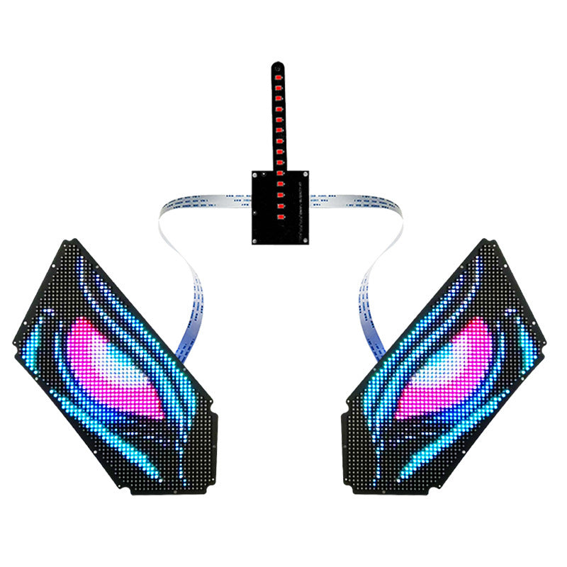 LED Devil Eye Advertising Backpack Smart