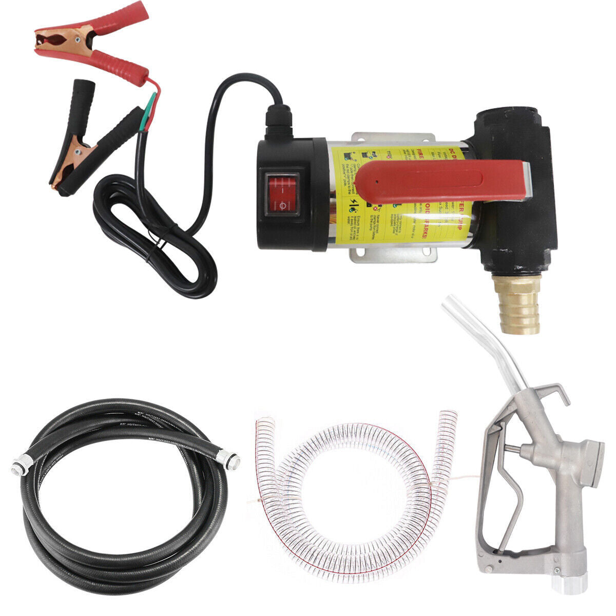 12V ELECTRIC FUEL TRANSFER  OIL DISPENSER 45L MIN FUEL EXTRACTOR 260W