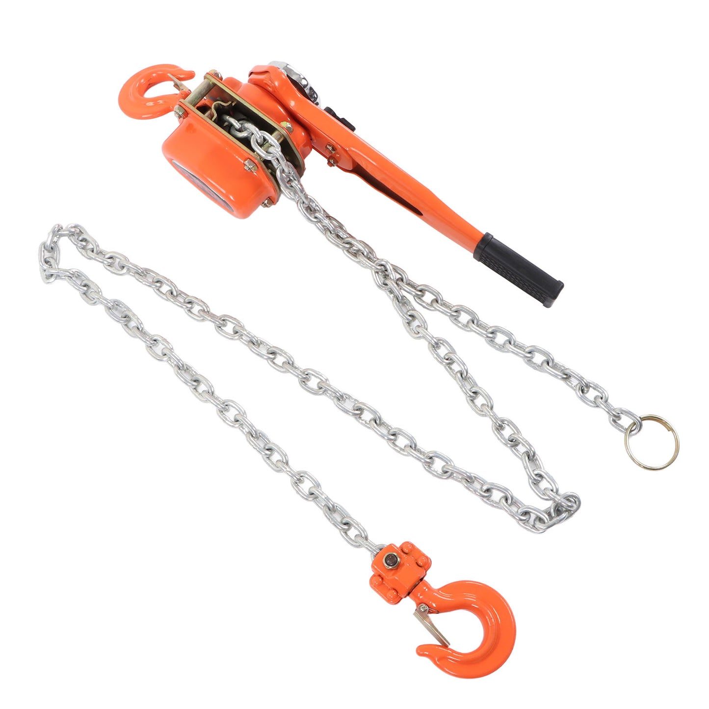 Lever Chain Hoist 1.5T 3300LBS Load Capacity 2.5M Manual Ratchet Chain Puller Hoist for Transportation Construction