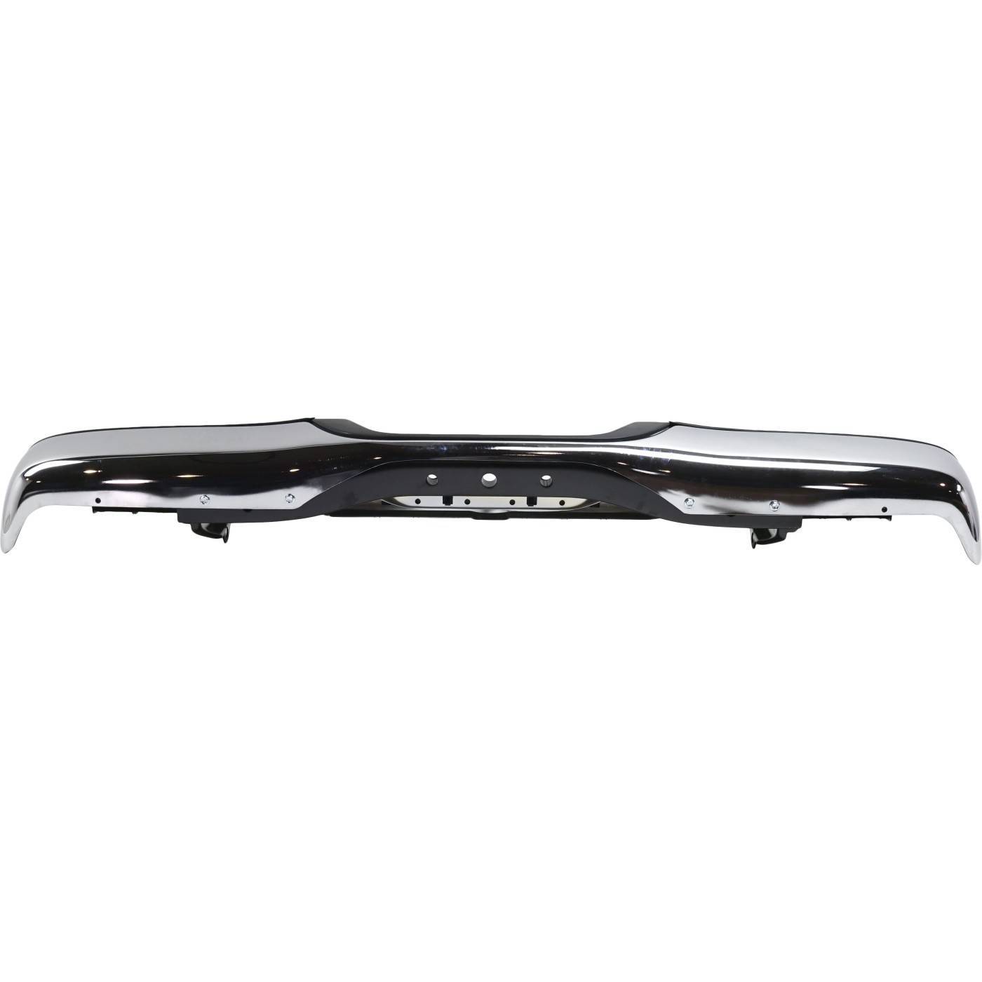 New Chrome Steel Rear Step Bumper Complete Assembly For 2000-2006  Tundra