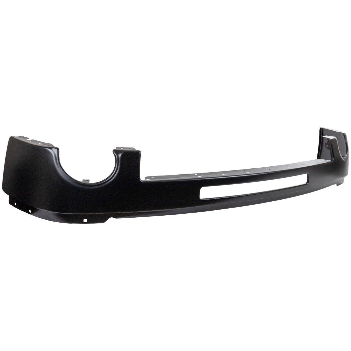 Front Bumper For 2007-2013 GMC Sierra 1500 Powder Coated Black Steel